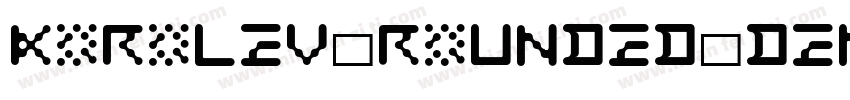 Korolev Rounded Demi字体转换